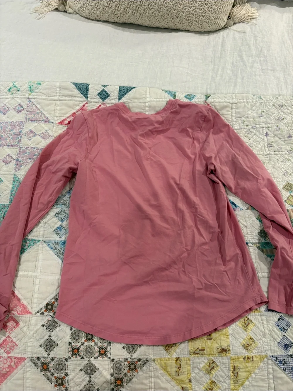 Lululemon Women’s Long Sleeve Crewneck Top - Dusty Rose